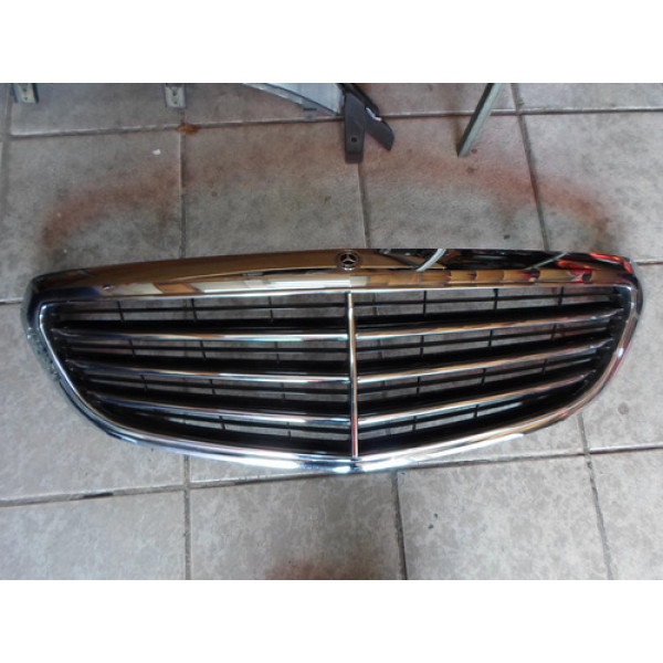 Grade Mercedes C180 C200 2015 Até 2020 #420 Cromado Brilhante