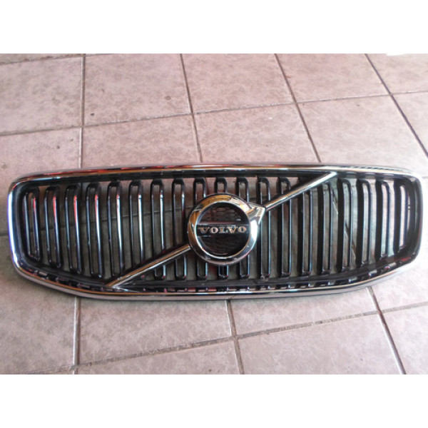 Grade Volvo Xc60 2018 2019 2020 2021 #421 Cromado Fosco