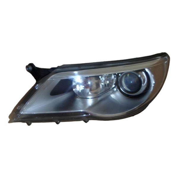 Farol Esquerdo Tiguan 2008 2009 2010 2011 Pra Xenon