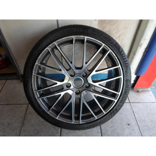 Roda Original Porsche Panamera Dianteira (no Estado) Cinza-escuro