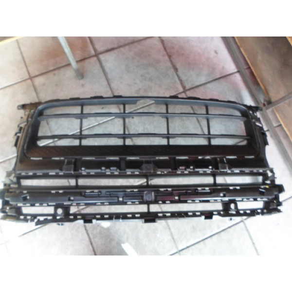 Grade Do Parachoque Porsche Macan 2015 Até 2019 #461 Preto Fosco
