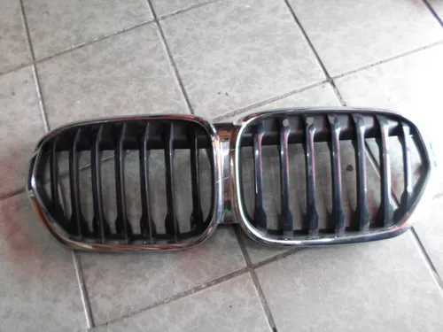 Grade Do Parachoque Bmw 530 540 2019 2020 2021 #65 Cromado Brilhante